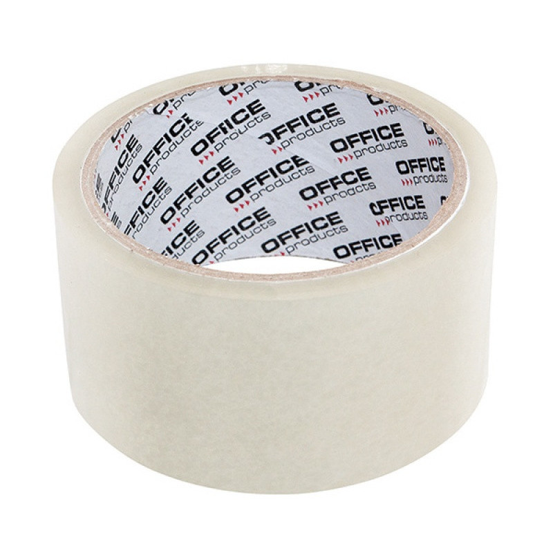 Taśma pakowa OFFICE PRODUCTS Hot-Melt, 48mm, 50y, 45mikr., transparentna