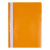 Skoroszyt OFFICE PRODUCTS, PP, A4, 2 otwory, 100/170mikr., wpinany, pomarańczowy