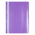 Skoroszyt OFFICE PRODUCTS, PP, A4, 2 otwory, 100/170mikr., wpinany, fioletowy
