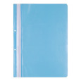 Skoroszyt OFFICE PRODUCTS, PP, A4, 2 otwory, 100/170mikr., wpinany, jasnoniebieski