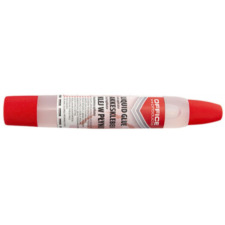 Klej w płynie OFFICE PRODUCTS, dwustronny, 43ml, transparentny
