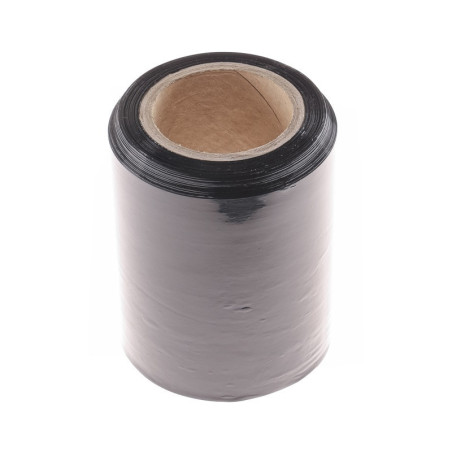 Folia stretch OFFICE PRODUCTS MINI RAP, 0,25kg brutto, szer. 100mm, gr. 23µm, czarna