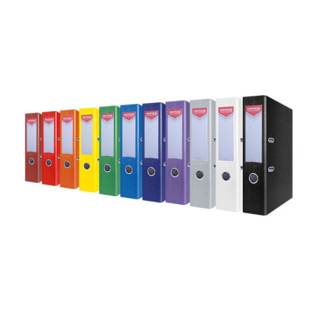 Segregator OFFICE PRODUCTS Officer, PP, A4/75mm, granatowy