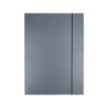 Teczka z gumką OFFICE PRODUCTS Natura, karton/lakier, A4, 300gsm, 3-skrz., mix kolorów