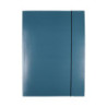 Teczka z gumką OFFICE PRODUCTS Natura, karton/lakier, A4, 300gsm, 3-skrz., mix kolorów