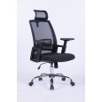 Fotel biurowy OFFICE PRODUCTS Mykonos, czarny