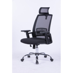 Fotel biurowy OFFICE PRODUCTS Mykonos, czarny
