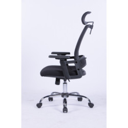 Fotel biurowy OFFICE PRODUCTS Mykonos, czarny