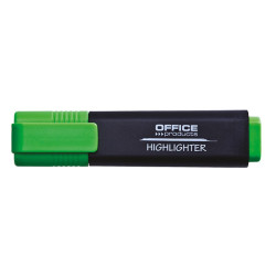 Zakreślacz fluorescencyjny OFFICE PRODUCTS, 1-5mm (linia), zawieszka, zielony