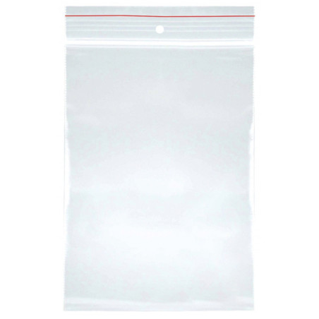 Torebka strunowa OFFICE PRODUCTS, LDPE, 80x120mm, 100szt., transparentna