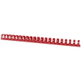 Grzbiety do bindowania OFFICE PRODUCTS, A4, 22mm (210 kartek), 50 szt., czerwony