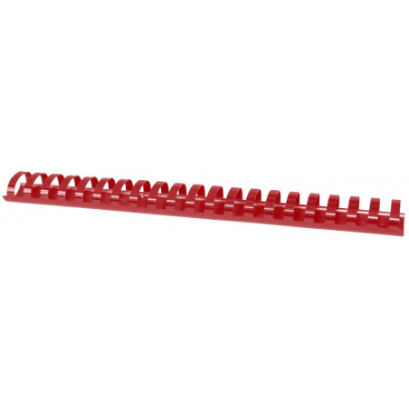 Grzbiety do bindowania OFFICE PRODUCTS, A4, 32mm (300 kartek), 50 szt., czerwone