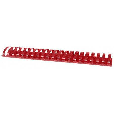 Grzbiety do bindowania OFFICE PRODUCTS, A4, 51mm (510 kartek), 50 szt., czerwone