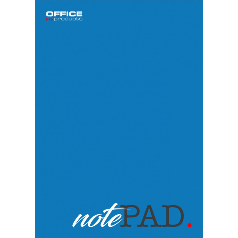 Blok biurowy OFFICE PRODUCTS, A5, w kratkę, 100 kart., 60gsm