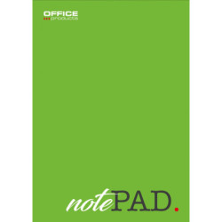Blok biurowy OFFICE PRODUCTS, A4, w kratkę, 50 kart., 60gsm