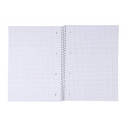 Kołonotatnik OFFICE PRODUCTS, A4, w kratkę, 80 kart., 70gsm