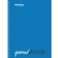 Kołonotatnik OFFICE PRODUCTS, A5, w kratkę, 80 kart., 70gsm