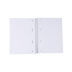 Kołonotatnik OFFICE PRODUCTS, A5, w kratkę, 80 kart., 70gsm