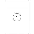 Etykiety OFFICE PRODUCTS, 199,6x289,1mm, białe, 100 ark.