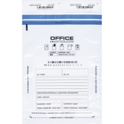 Koperta bezpieczna OFFICE PRODUCTS, B4, 255x340mm, 50szt., biała