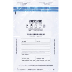 Koperta bezpieczna OFFICE PRODUCTS, C3, 330x470mm, 50szt., transparentna