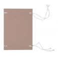Fascykuła OFFICE PRODUCTS, A4, 220x320mm, z tasiemką, 25szt., brązowa