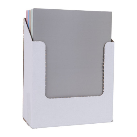 Teczka z gumką OFFICE PRODUCTS, Pastel soft touch, karton/lakier, A4, 320gsm, 3-skrz., mix kolorów
