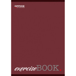 Zeszyt szkolny OFFICE PRODUCTS, A5, w kratkę, 96 kart., 60gsm, mix kolorów