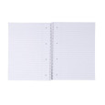 Kołonotatnik OFFICE PRODUCTS, A4, w linie, 80 kart., 70gsm, bordowy