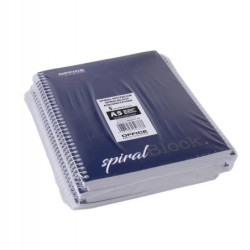 Kołonotatnik OFFICE PRODUCTS, A5, w linie, 80 kart., 70gsm, granatowy