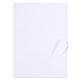 Teczka wiązana OFFICE PRODUCTS Premium, karton, A4, 350gsm, 3-skrz., biała