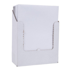 Teczka wiązana OFFICE PRODUCTS Premium, karton, A4, 350gsm, 3-skrz., biała