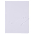 Teczka wiązana OFFICE PRODUCTS Budget Pro, karton, biała wewn., A4, 250gsm, 3-skrz., biała