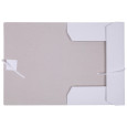 Teczka wiązana OFFICE PRODUCTS Budget, karton, A4, 250gsm, 3-skrz., biała
