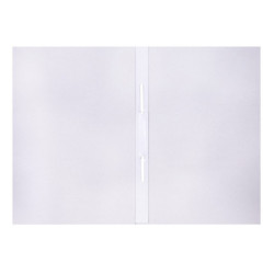 Skoroszyt zawieszkowy OFFICE PRODUCTS Budget, karton, nadruk, 1/1, A4, 250gsm, biały