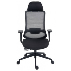 Fotel biurowy OFFICE PRODUCTS Siros, czarny