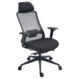 Fotel biurowy OFFICE PRODUCTS Siros, czarny