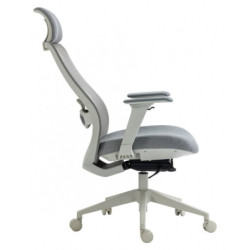 Fotel biurowy OFFICE PRODUCTS Siros, szary