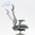 Fotel biurowy OFFICE PRODUCTS Siros, szary