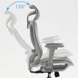 Fotel biurowy OFFICE PRODUCTS Egina, szary