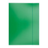 Teczka z gumką OFFICE PRODUCTS, karton/lakier, A4, 320gsm, 3-skrz., mix kolorów