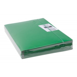 Teczka z gumką OFFICE PRODUCTS, karton/lakier, A4, 320gsm, 3-skrz., mix kolorów