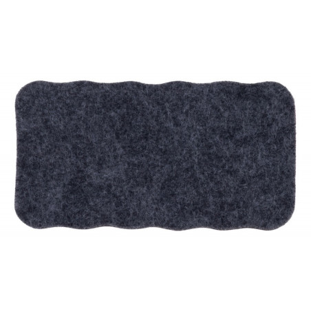 Gąbka magnetyczna OFFICE PRODUCTS, do tablic suchościeralnych, 110x57x20mm, z zawieszką, czerwona