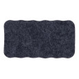 Gąbka magnetyczna OFFICE PRODUCTS, do tablic suchościeralnych, 110x57x20mm, z zawieszką, czerwona