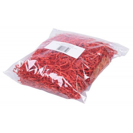 Wypełniacz do paczek OFFICE PRODUCTS, typ zigzag, 150g, czerwony