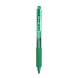 Długopis automatyczny żelowy OFFICE PRODUCTS,  gr. linii 0,25mm, dł. linii 1200m, zielony