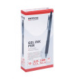 Długopis automatyczny żelowy OFFICE PRODUCTS,  gr. linii 0,25mm, dł. linii 1200m, czarny