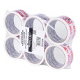 Taśma pakowa OFFICE PRODUCTS, ostrożnie nie rzucać, 48mm x 50y, 36mic, 1szt., biała
