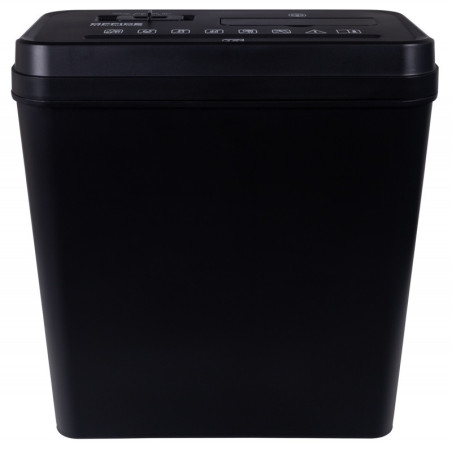 Niszczarka OFFICE PRODUCTS, paski, do 10 kartek A4, kosz 14l, czarna