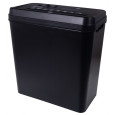 Niszczarka OFFICE PRODUCTS, paski, do 10 kartek A4, kosz 14l, czarna